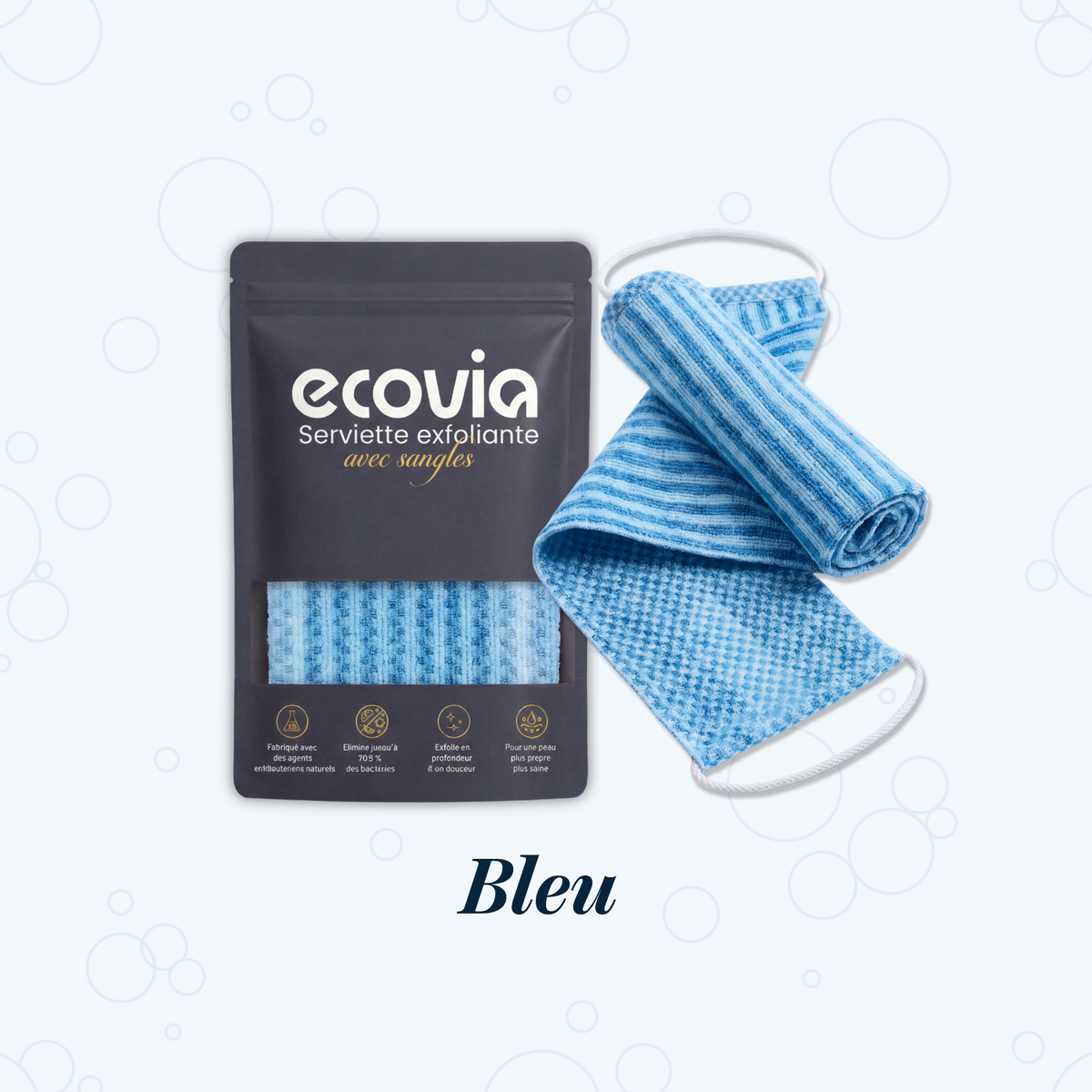 Toalla de ducha exfoliante Doverez